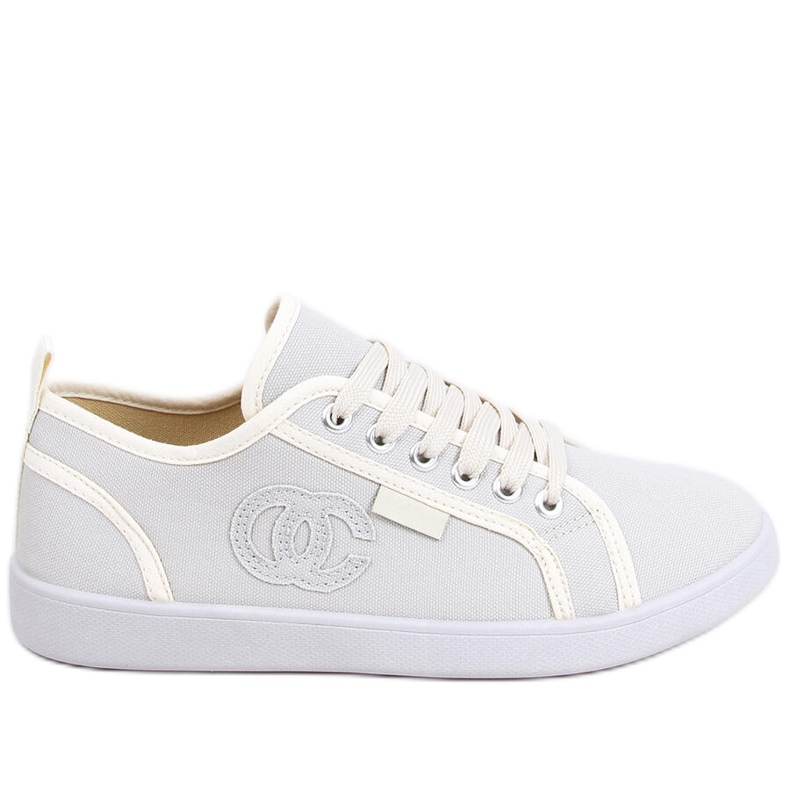 Grey Trest Sneakers chanelki grigie grigio