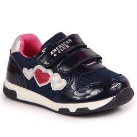 Scarpe sportive American Club Jr AM875A nero