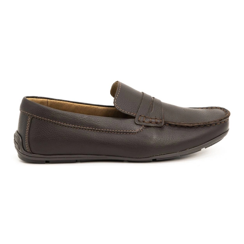 Olivier Mocassini da uomo in pelle marrone 894MA