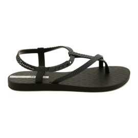 Sandali Rzymianki Nero / Grigio Scuro Ipanema 82931 21122