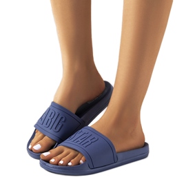 Ciabatte da donna Big Star DD274A269 blu navy