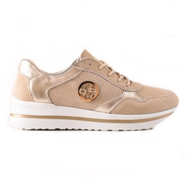 Filippo Sneakers in pelle beige