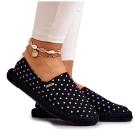 Espadrillas Da Donna Con Pois Big Star JJ274867 Nere nero