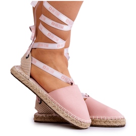 Espadrillas da donna Big Star JJ274864 rosa