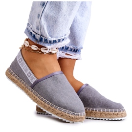 Espadrillas slip-on Big Star JJ274876 Grigio