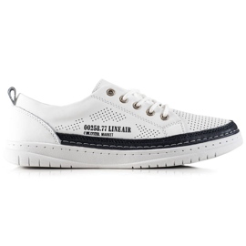 Evento Sneakers in pelle bianca bianco
