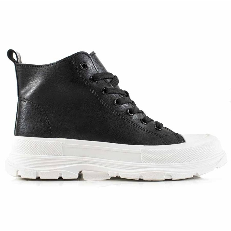 TRENDI Sneakers alte nere nero
