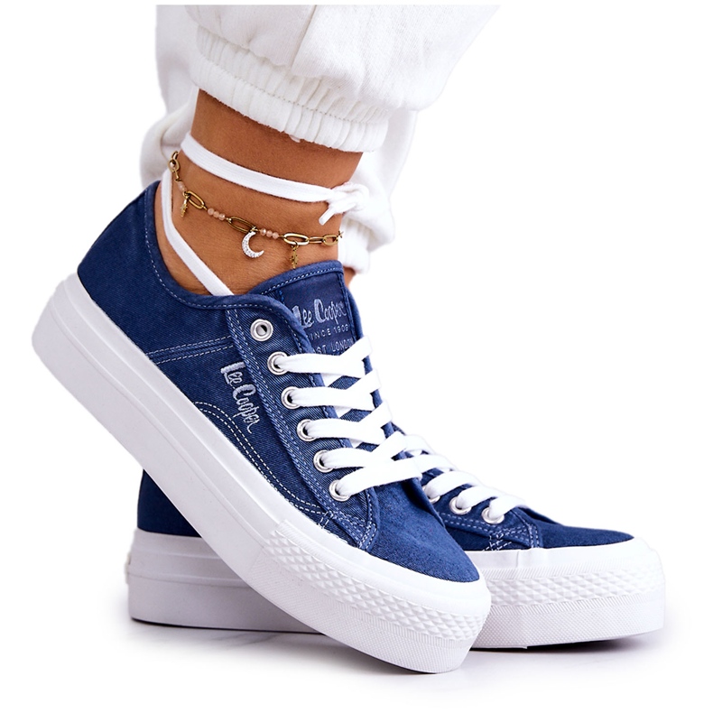 Sneakers da donna Lee Cooper LCW-22-31-0834L Blu