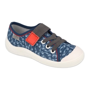 Scarpe per bambini Befado 251Y193 blu grigio