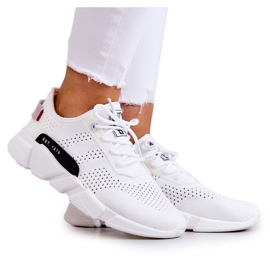 Scarpe Sportive da Donna Memory Foam Big Star JJ274271 Bianche bianca