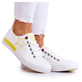 Sneakers Basse da Donna Big Star JJ274384 Bianche bianco