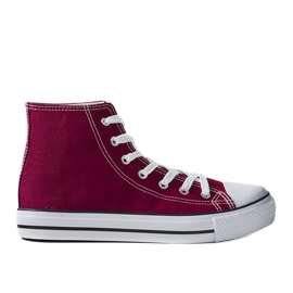 Sneakers bordeaux alla caviglia di Bagwell rosso