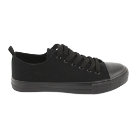 Sneakers da uomo di colore nero American Club LH16 / 22
