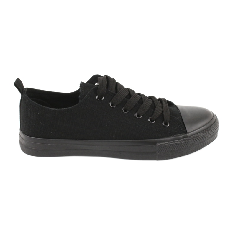 Sneakers da uomo di colore nero American Club LH16 / 22