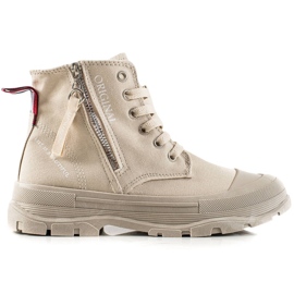 Sabatina Scarpe Da Ginnastica Con Cerniera beige