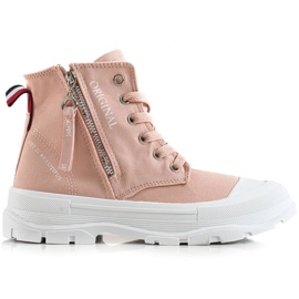 Sabatina Scarpe Da Ginnastica Con Cerniera rosa