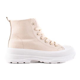 TRENDI Sneakers alte beige