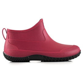 TRENDI Galosce rosse basse rosso