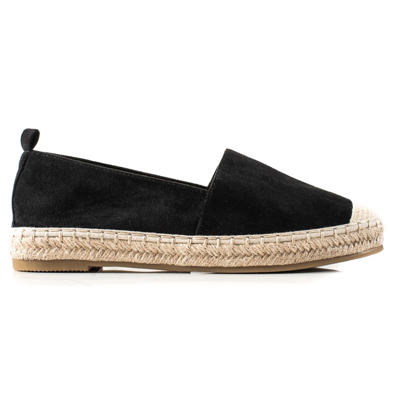 Bestelle Espadrillas in camoscio nero