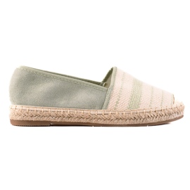 Anesia Paris Espadrillas casual beige verde
