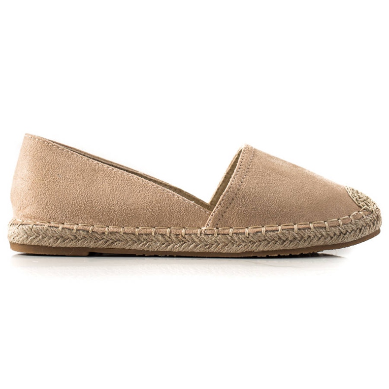 TRENDI Espadrillas beige classiche