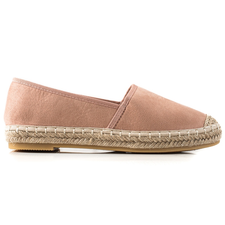 Lucky Shoes Espadrillas in polvere rosa