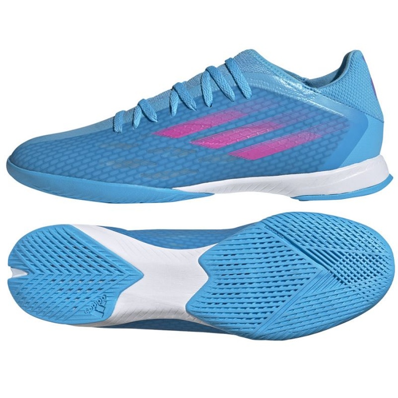 Scarpe da calcio Adidas X Speedflow.3 In M GW7489 blu blu