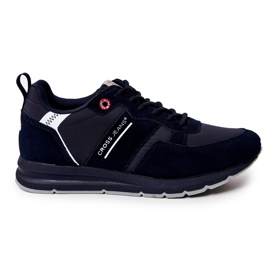 Scarpe sportive da uomo Cross Jeans JJ1R4015C Blu navy