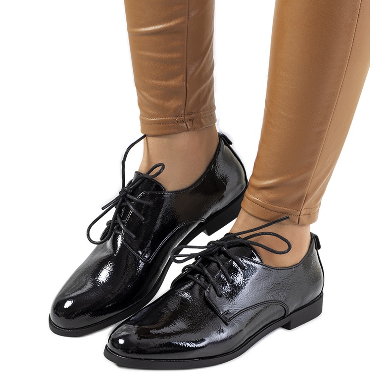 Scarpe da donna Gardi laccate nere nero
