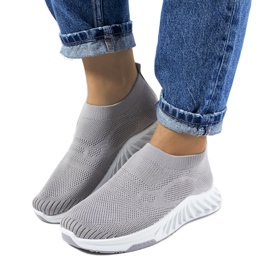 Sneakers sportive Chass grigie grigio