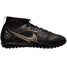 Nike Mercurial Superfly 8 Academy Tf Jr DJ2864 007 scarpe da calcio nero nero