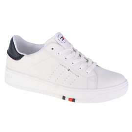 Scarpe Tommy Hilfiger Low Cut Lace-Up Sneaker W T3B4-32222-1355X336 bianco