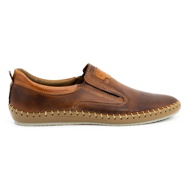 Olivier Scarpe da uomo in pelle 816MA marrone