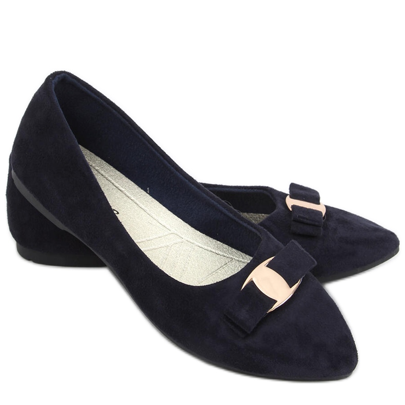 Ballerine da donna Janya Deep Orchid blu navy