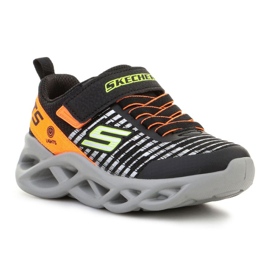 Scarpe Skechers S Lights 401650L-BKOR nero