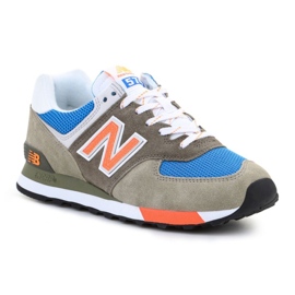 Scarpe New Balance M ML574LA2 blu grigio