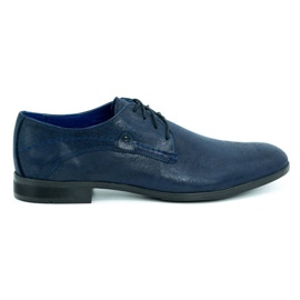 Polbut Scarpe formali da uomo in pelle C3LAK blu navy