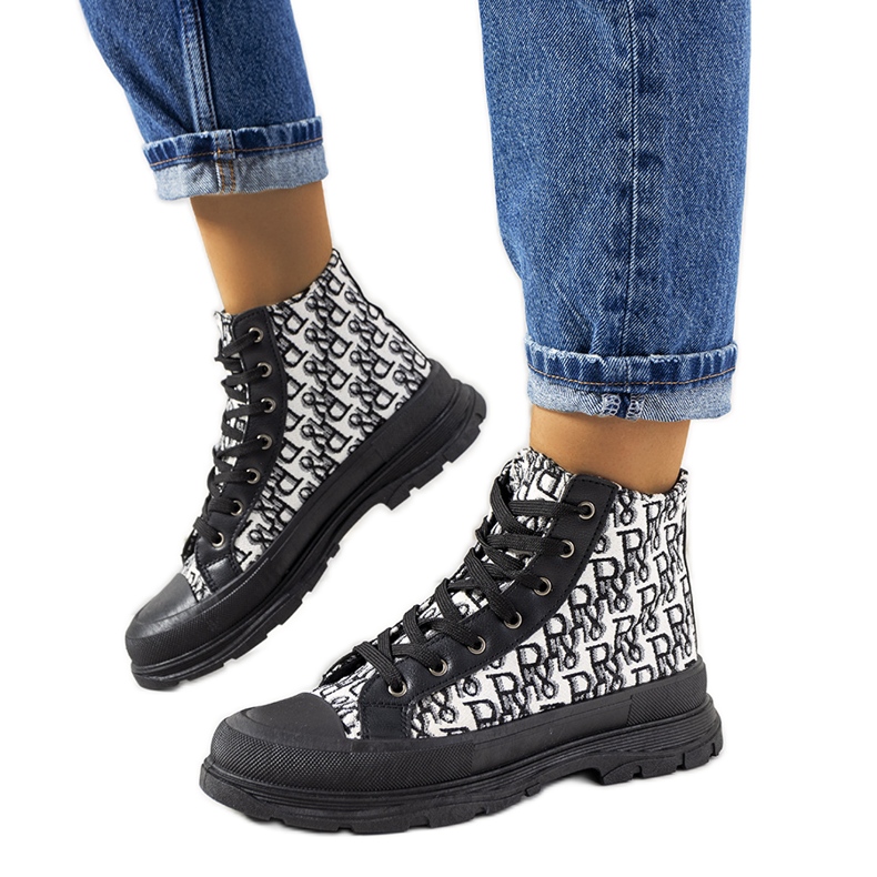 Sneakers da donna Chester nere nero