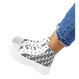 Sneakers bianche da donna di Chester bianco
