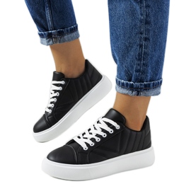 Sneakers nere con suole grosse Matthew nero
