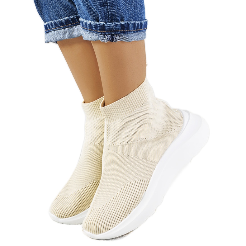 Sneakers alte beige di Jennifer