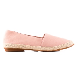 Ideal Shoes Espadrillas classiche rosa
