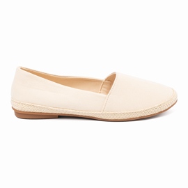 Ideal Shoes Espadrillas classiche beige