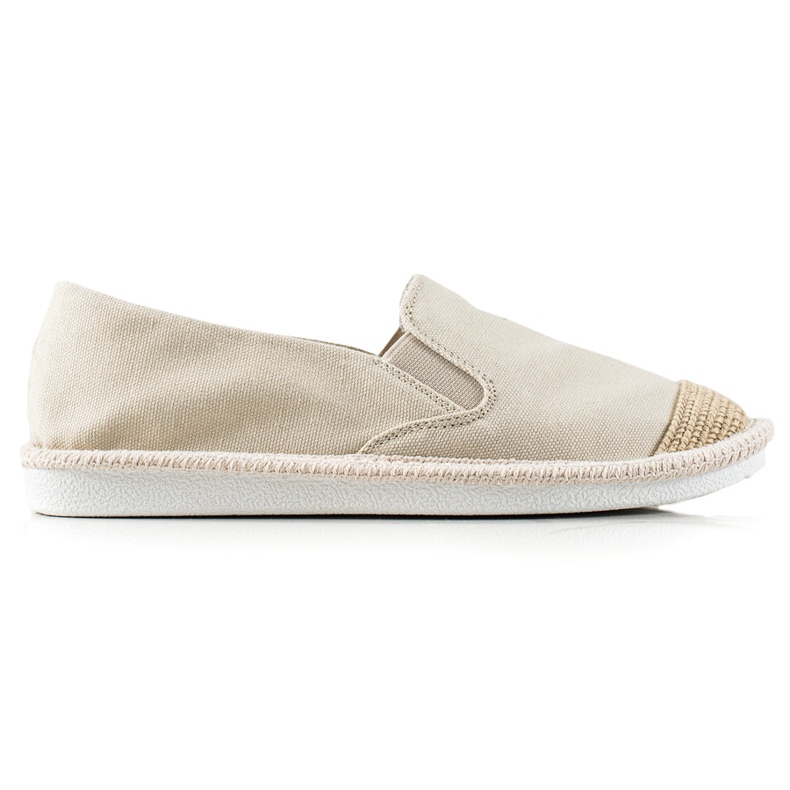TRENDI Espadrillas beige casual