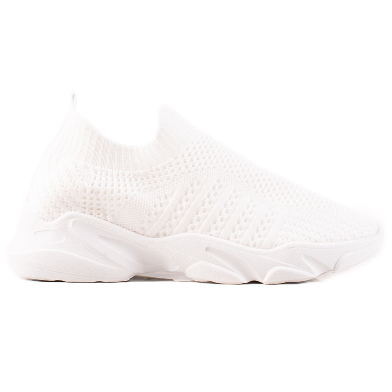 Sweet Shoes Sneakers sportive senza lacci bianca