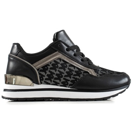 Sweet Shoes Scarpe da ginnastica nere alla moda nero