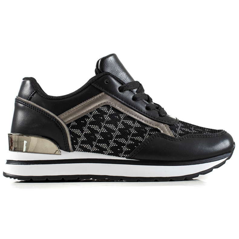 Sweet Shoes Scarpe da ginnastica nere alla moda nero