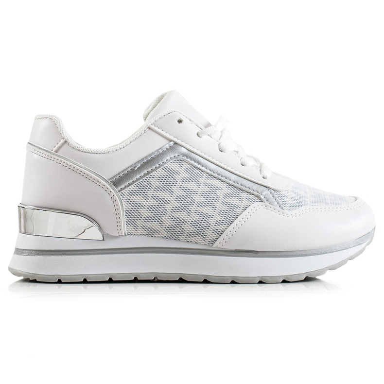 Sweet Shoes Scarpe da ginnastica bianche alla moda bianca