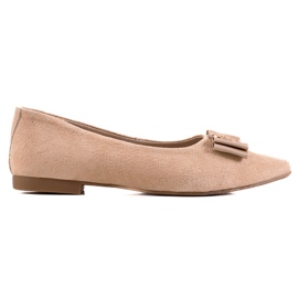 Filippo Décolleté in pelle beige