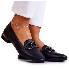 Mocassini da donna Sergio Leone MK739 Neri nero